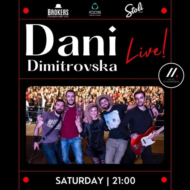 [Скопје][Настап во живо] Dani Dimitrovska LIVE