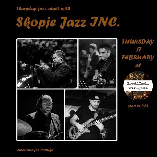 [Скопје][Настап во живо] SkopjeJazzInc